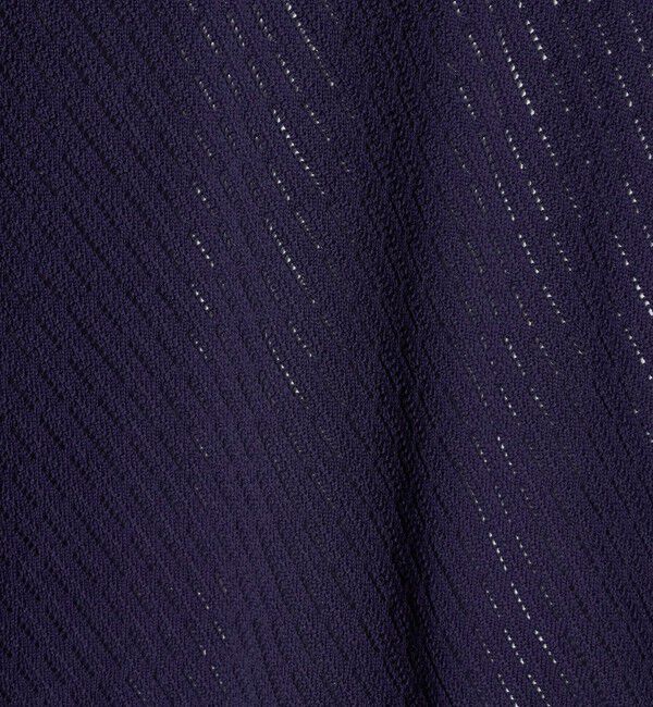 UNITED ARROWS green label relaxing「メッシュ レイヤード クルーネック ニット」|ニット・セーター|