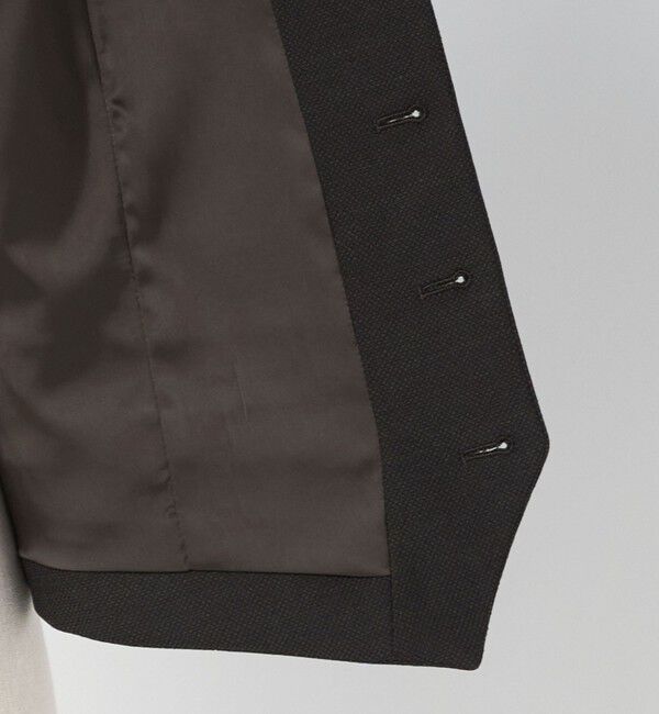 UNITED ARROWS green label relaxing「A+ TWPU バーズアイ 5B スリム ベスト -ウォッシャブル-」|ベスト・ジレ|