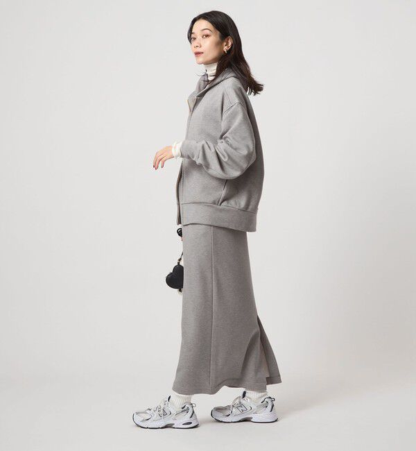 UNITED ARROWS green label relaxing「ウラキモウ ピケ スカート」|タイト|