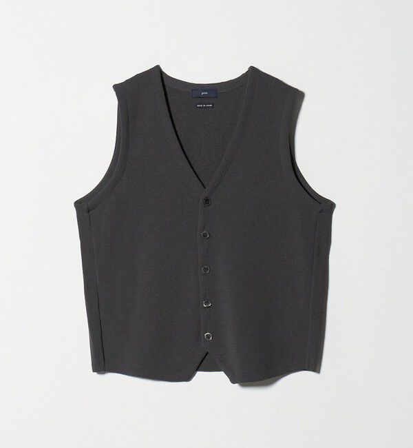 UNITED ARROWS green label relaxing「＜gim＞25F H/MLN ニット ジレ ベスト -ウォッシャブル-」|ベスト・ジレ|