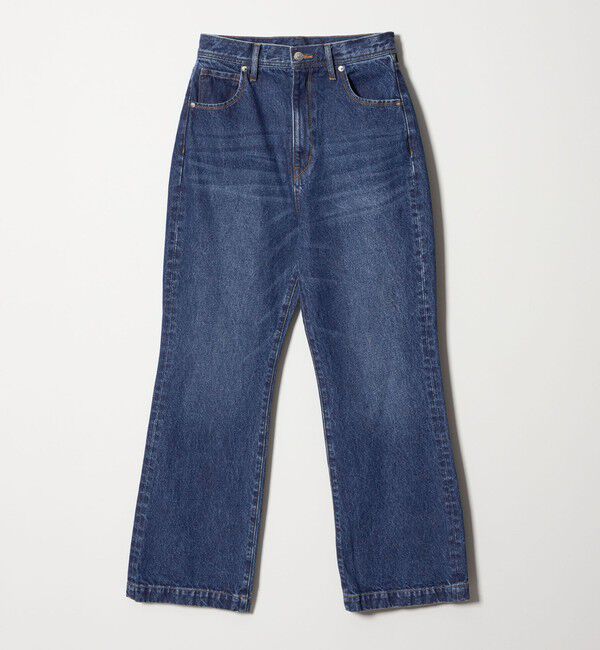 EMMEL REFINES「＜EMMEL REFINES＞EM ハイウエスト ルーズ フレアデニム パンツ」|チノ|