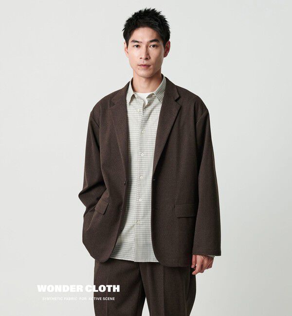 UNITED ARROWS green label relaxing「WONDER CLOTH カジュアル ジャケット -ストレッチ-」|テーラードジャケット|