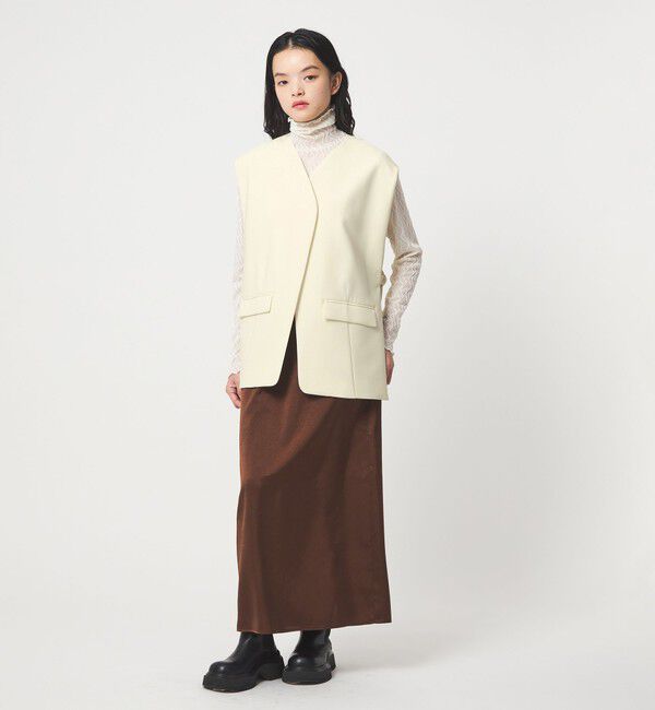 EMMEL REFINES「＜EMMEL REFINES＞EM サイドベルト ジレ」|テーラードジャケット|