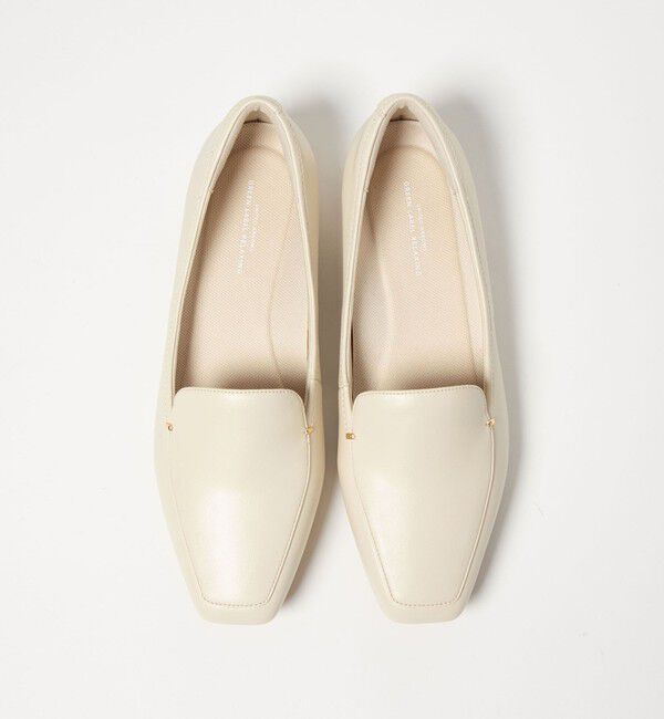 UNITED ARROWS green label relaxing「クッショニーシューズ メタルチップ モカ / フラットシューズ」|ローファー|