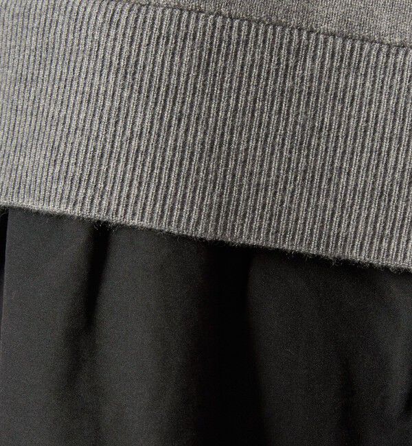 UNITED ARROWS green label relaxing「ポロニット ドッキング プルオーバー」|ニット・セーター|