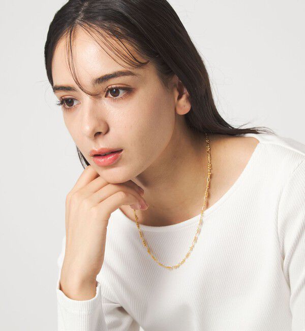 UNITED ARROWS green label relaxing「ツブツブ チェーン ネックレス」|ネックレス|