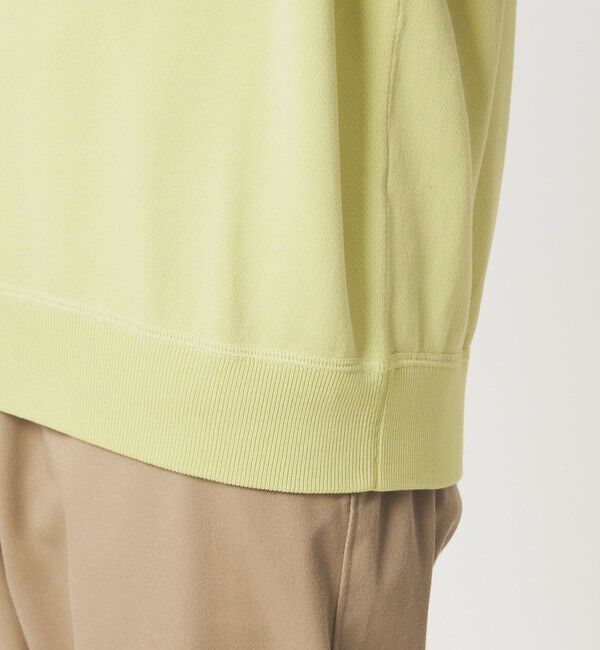 UNITED ARROWS green label relaxing「コットン シルク ミックス インレイ クルーネック ニット」|ニット・セーター|