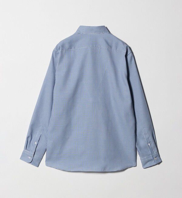 UNITED ARROWS green label relaxing「エブリット コットンオックス ギンガムチェック スナップ ボタンダウン シャツ -イージーアイロン-」|シャツ・ブラウス|