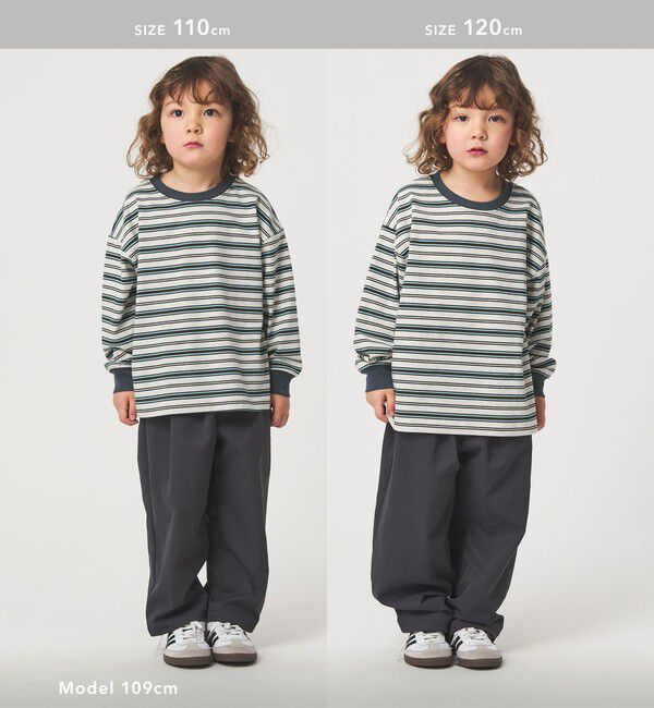 UNITED ARROWS green label relaxing「マルチボーダー Tシャツ / キッズ  100cm-160cm」|Tシャツ・カットソー|
