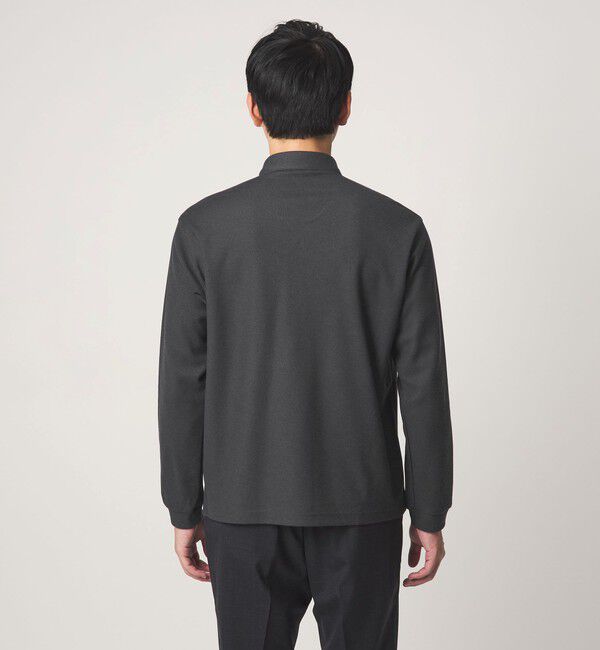 UNITED ARROWS green label relaxing「メランジ カノコ ニュー ボタンダウン 長袖 ポロシャツ」|ポロシャツ|