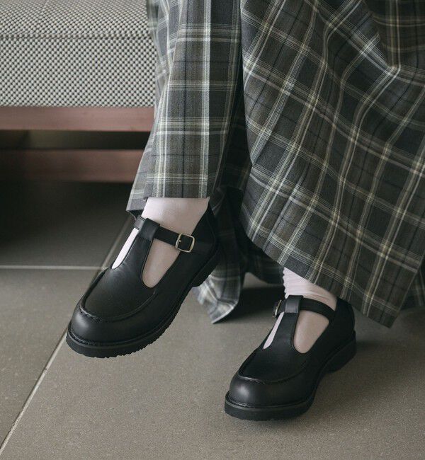 BEAUTY&YOUTH UNITED ARROWS「Tストラップ ローファー」|ビジネス・ドレスシューズ|