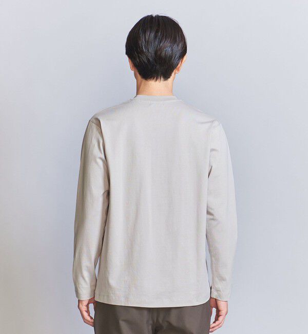 BEAUTY&YOUTH UNITED ARROWS「ハイゲージ ガスコットン クルーネック ロングスリーブ カットソー」|Tシャツ・カットソー|