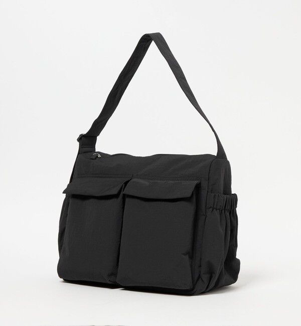 BEAUTY&YOUTH UNITED ARROWS「フロント ダブルポケット ビッグ ショルダーバッグ」|ショルダー・メッセンジャー|