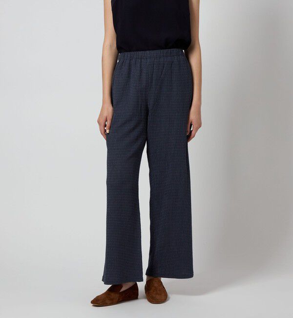 STEVEN ALAN「＜Steven Alan＞クレープ チェック イージーパンツ」|その他|