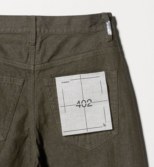 ATTISESSION「＜ATTISESSION＞ワイド デニムパンツ 4/402」|デニム|