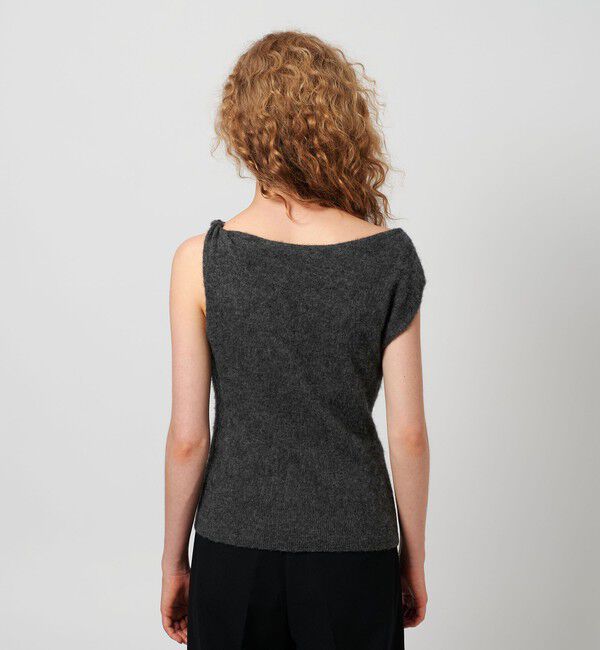 ATTISESSION「＜ATTISESSION＞ツイスト ショルダー ニットトップス」|ニット・セーター|