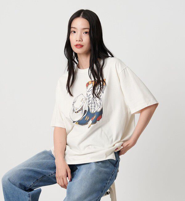 BEAUTY&YOUTH UNITED ARROWS「【国内EXCLUSIVE】＜Levi's＞COWBOY Tシャツ」|Tシャツ・カットソー|