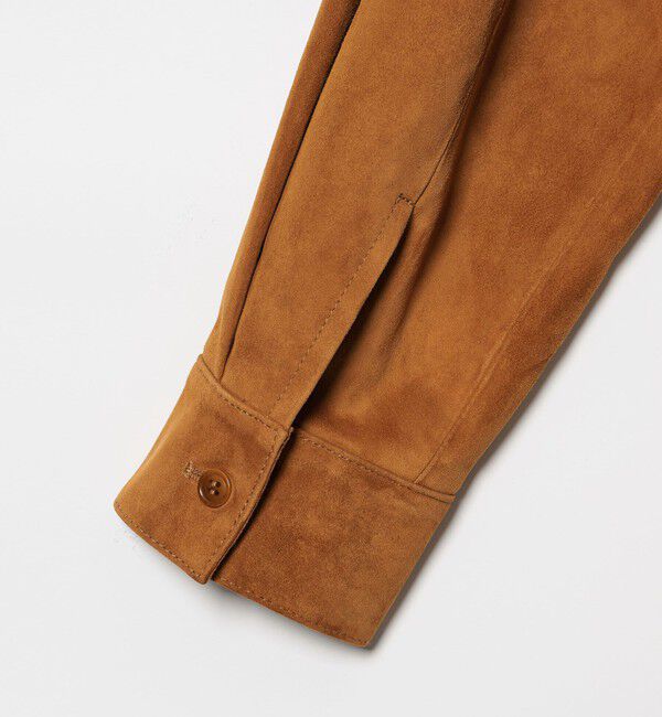 STEVEN ALAN「＜Steven Alan＞スエード シャツ」|シャツ・ブラウス|