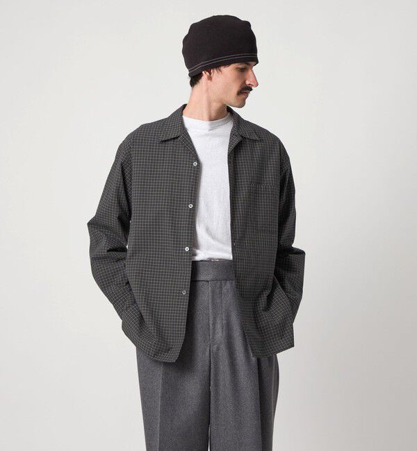 STEVEN ALAN「＜Steven Alan＞ 60 シック チェック オープンカラー シャツ」|シャツ・ブラウス|