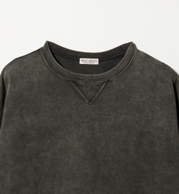 BEAUTY&YOUTH UNITED ARROWS「フェード クルーネック スウェット Tシャツ」|Tシャツ・カットソー|