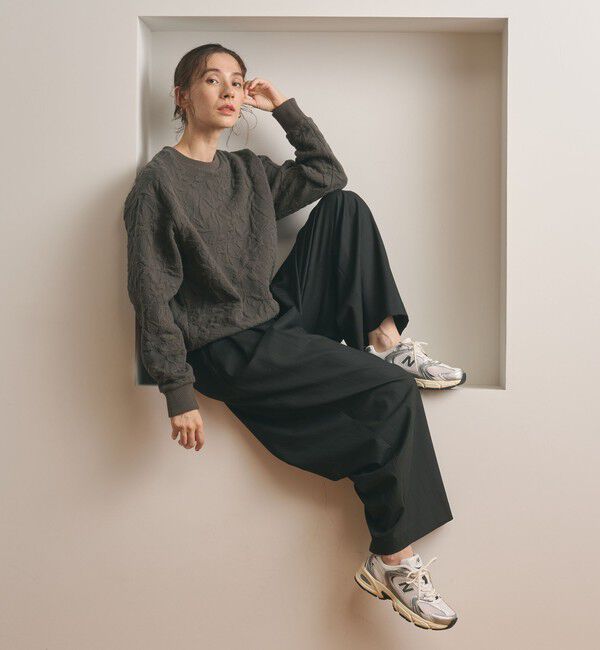 BEAUTY&YOUTH UNITED ARROWS「ボタニカルジャガード プルオーバー」|Tシャツ・カットソー|