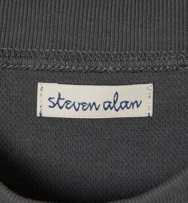 STEVEN ALAN「＜Steven Alan＞ ダブルフェイス モックネック カットソー BOLD」|Tシャツ・カットソー|