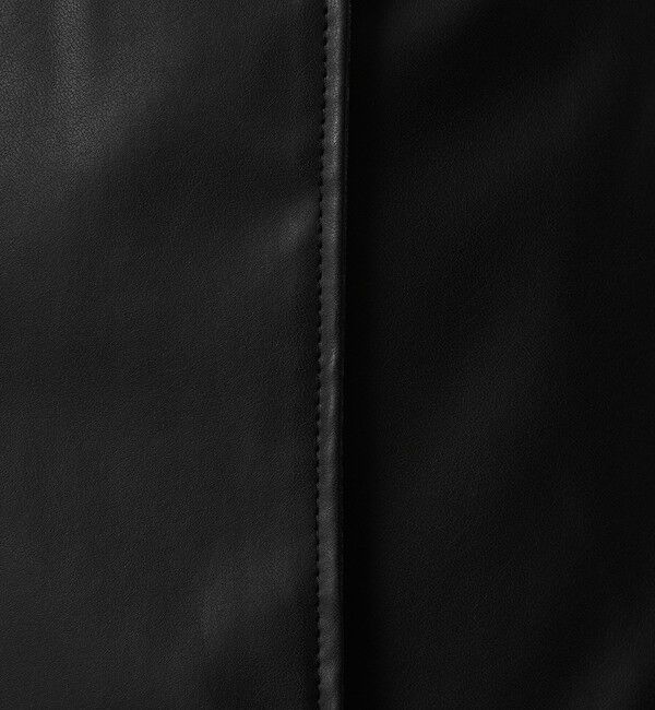 ATTISESSION「＜ATTISESSION＞レザーライク リバーシブル ラップ ミニスカート」|スカート|