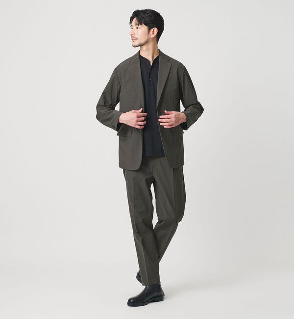 BEAUTY&YOUTH UNITED ARROWS「【WEB限定 WARDROBE SMART】MILPA リラックス セットアップ/ジャケット＆イージーパンツ」|スーツ|