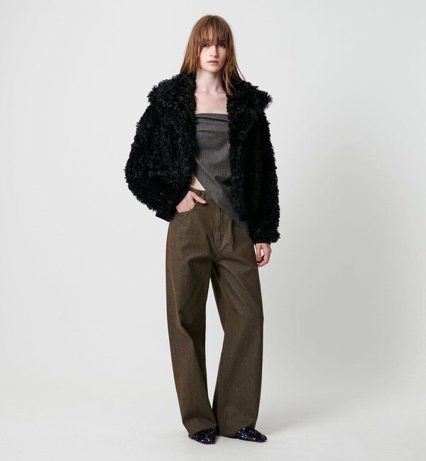 ATTISESSION「＜ATTISESSION＞フラッフィー ブルゾン」|その他|