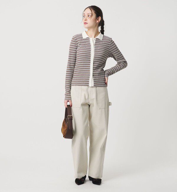 BEAUTY&YOUTH UNITED ARROWS「コットン タックリブ カーディガン」|カーディガン|