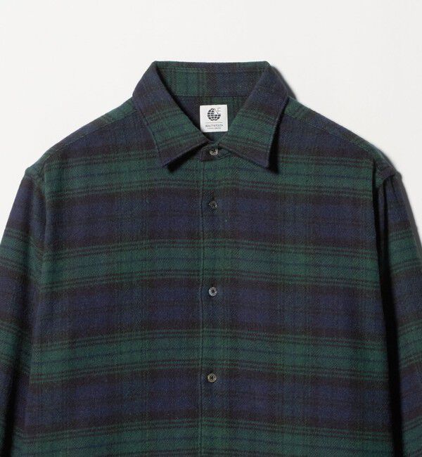 BEAUTY&YOUTH UNITED ARROWS「＜one BEAUTY&YOUTH＞JAZZNEP チェック シャツ FORM型」|シャツ・ブラウス|