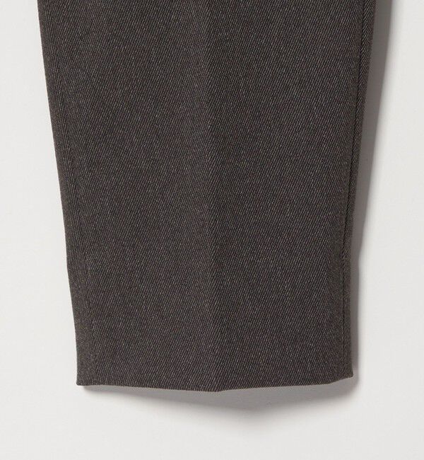 BEAUTY&YOUTH UNITED ARROWS「ツイル 1プリーツ テーパード パンツ NO.5 ヨコストレッチ」|チノ|