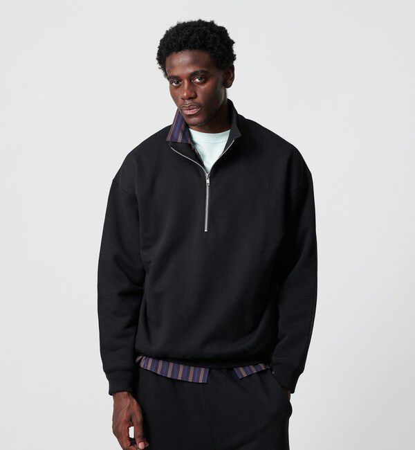 BEAUTY&YOUTH UNITED ARROWS「 SNAZZY ハーフジップ スウェット」|Tシャツ・カットソー|