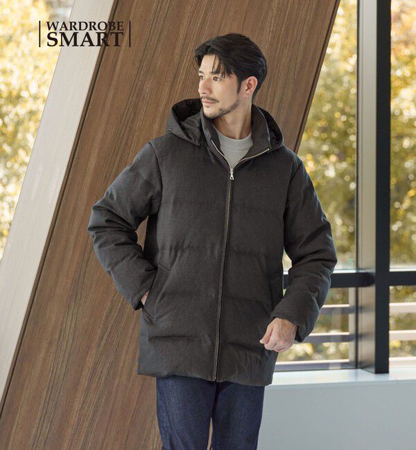 BEAUTY&YOUTH UNITED ARROWS「【WEB限定 WARDROBE SMART】LANATEC 2WAY ダウンジャケット」|ダウン|