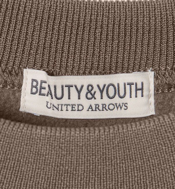 BEAUTY&YOUTH UNITED ARROWS「クレープ フリース クルーネック スウェット」|Tシャツ・カットソー|