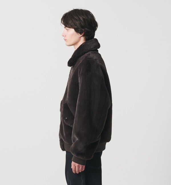 MONKEY TIME「ファーライク ミリタリー ブルゾン」|その他|