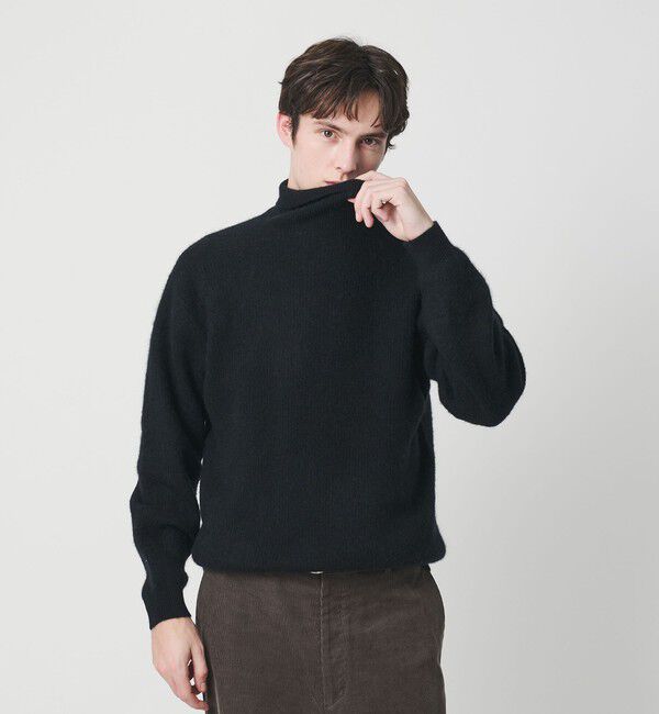 BEAUTY&YOUTH UNITED ARROWS「ヘアリー ヤク アゼ タートルニット」|ニット・セーター|