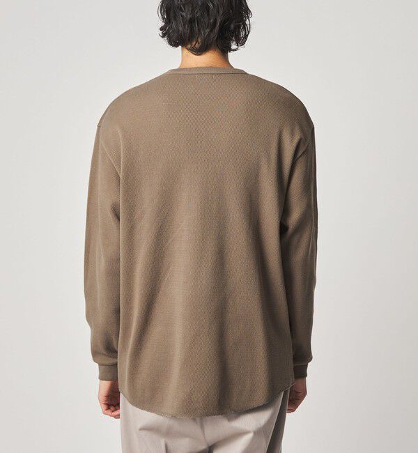 STEVEN ALAN「＜Steven Alan＞ ラダー サーマル クルーネック カットソー NARROW」|Tシャツ・カットソー|
