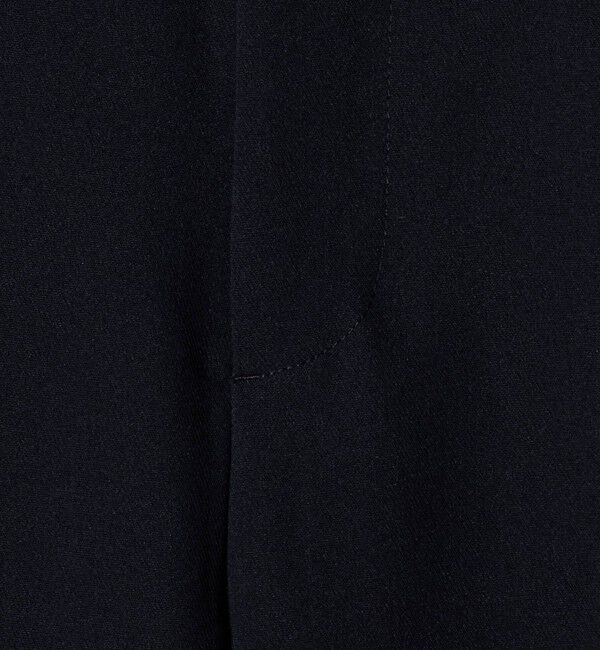 BEAUTY&YOUTH UNITED ARROWS「ポリエステルブレンド ツイル ワイドヘムパンツ」|スラックス|