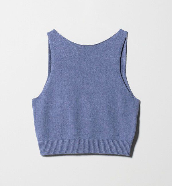 BEAUTY&YOUTH UNITED ARROWS「コットン麻ブレンド カシュクール 2WAYニットベスト  ウォッシャブル」|ベスト・ジレ|