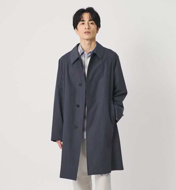BEAUTY&YOUTH UNITED ARROWS「ウォッシャー バルマカン コート」|ステンカラーコート|DK.GRAY
