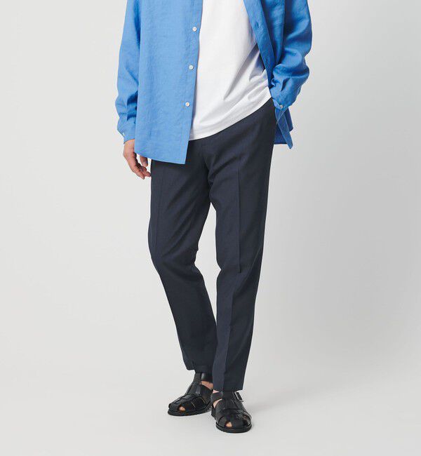 BEAUTY&YOUTH UNITED ARROWS「東レ/TORAY ナノデザイン ノープリーツパンツ NO.1 ウォッシャブル セットアップ対応可能」|チノ|