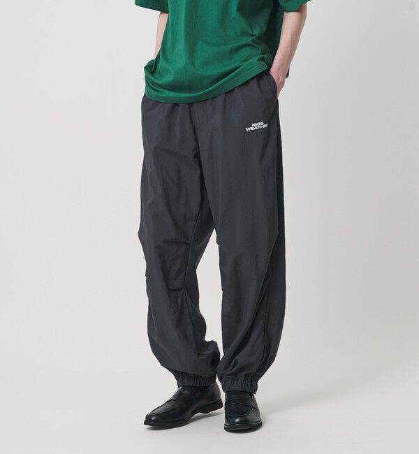 NICE WEATHER「＜NICE WEATHER＞ナイロン トレーニングパンツ」|その他|NAVY