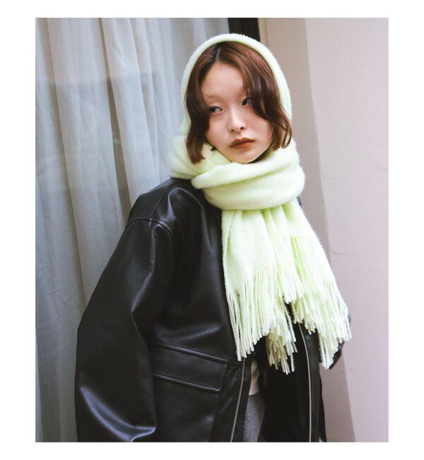 Ray BEAMS 「無地 カラー ロング マフラー」|ストール|