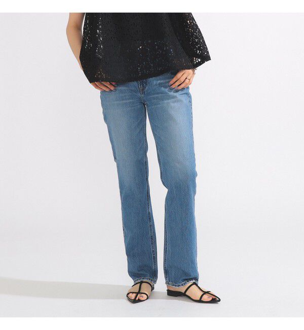 Demi-Luxe BEAMS 「upper hights / THE ELISA デニムパンツ」|デニム|