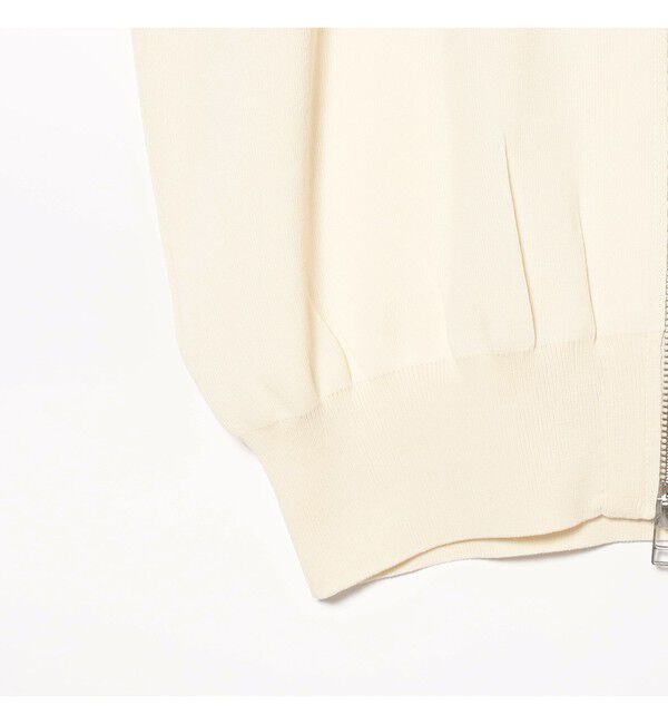 Ray BEAMS 「フレンチスリーブ ジップ ポロ カーディガン」|ニット・セーター|