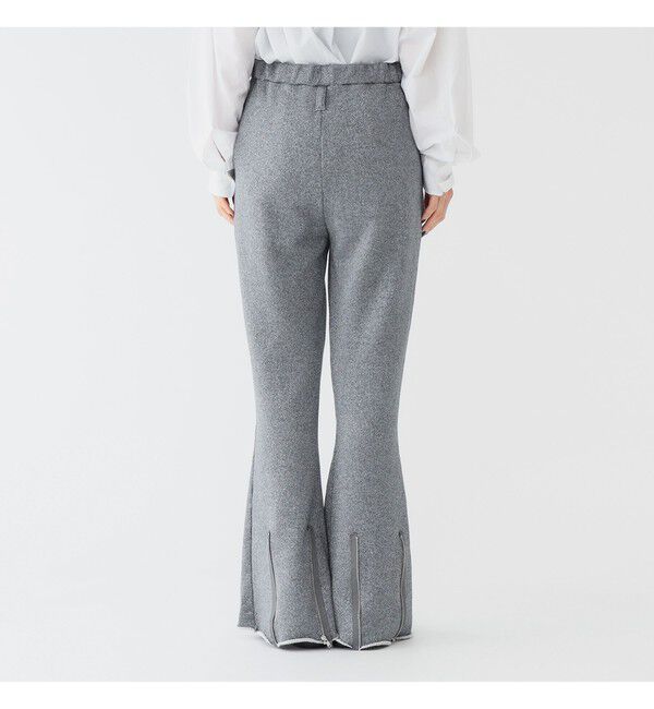 BEAMSBOY「maturely / グリッター ジッパー パンツ」|チノ|