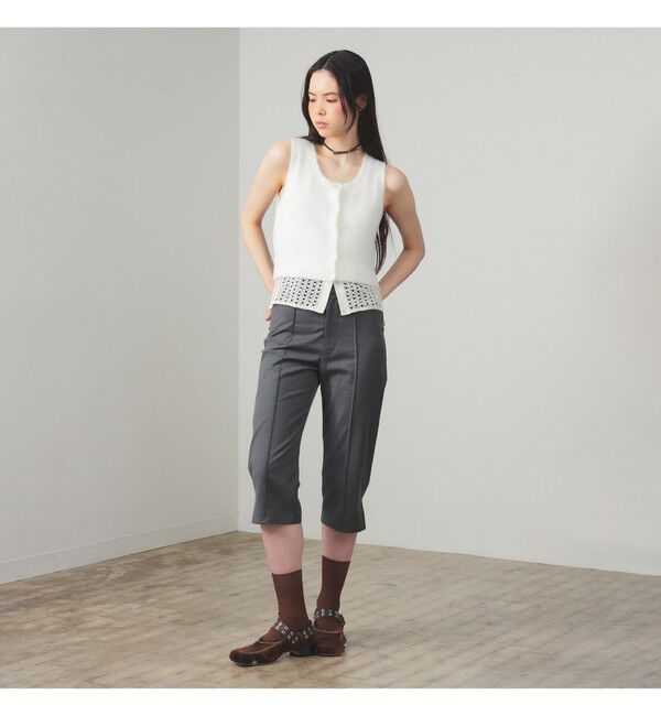 Ray BEAMS 「シャギー メッシュ ベスト」|ベスト・ジレ|