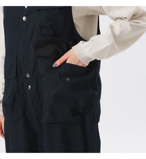 BEAMSBOY「コットンウェザー ハンティングベスト オールインワン」|オールインワン|