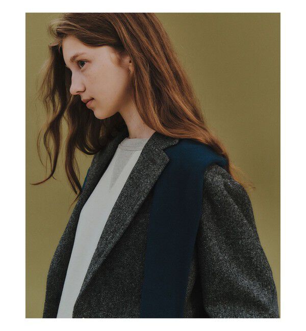 BEAMSBOY「ツイード スリーボタン ビッグジャケット」|テーラードジャケット|